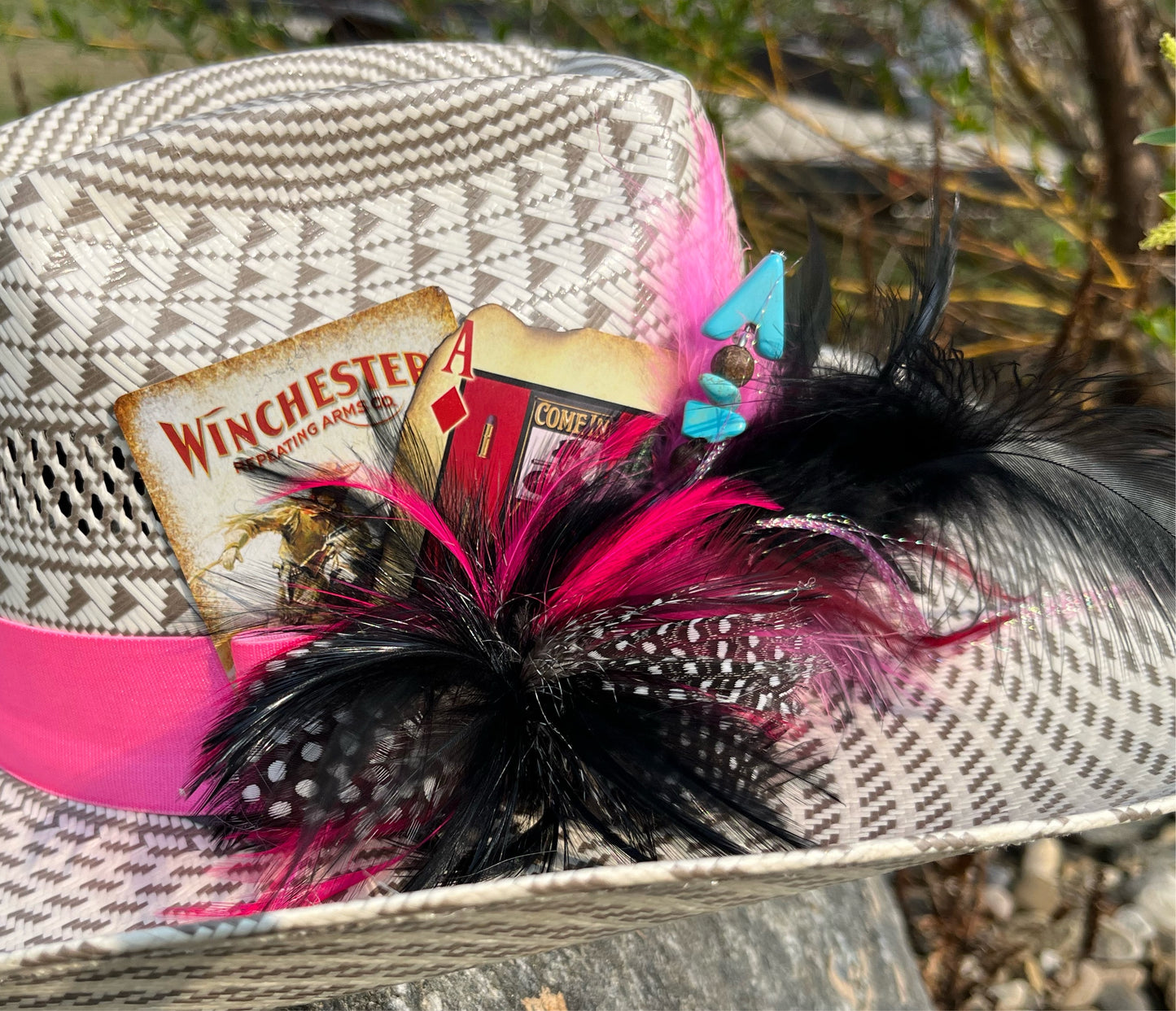 Turquoise Stick Hat Pins