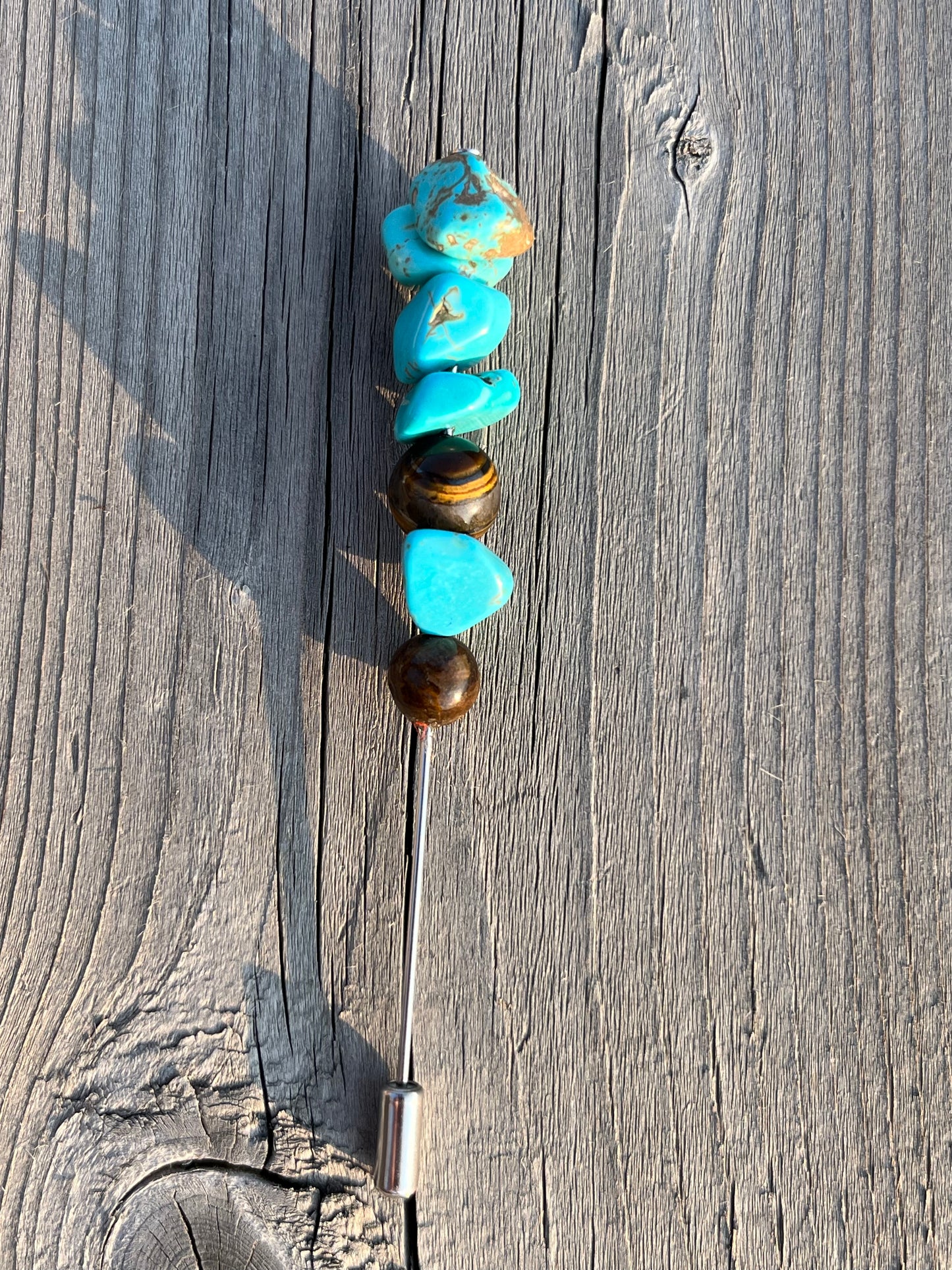 Turquoise Stick Hat Pins