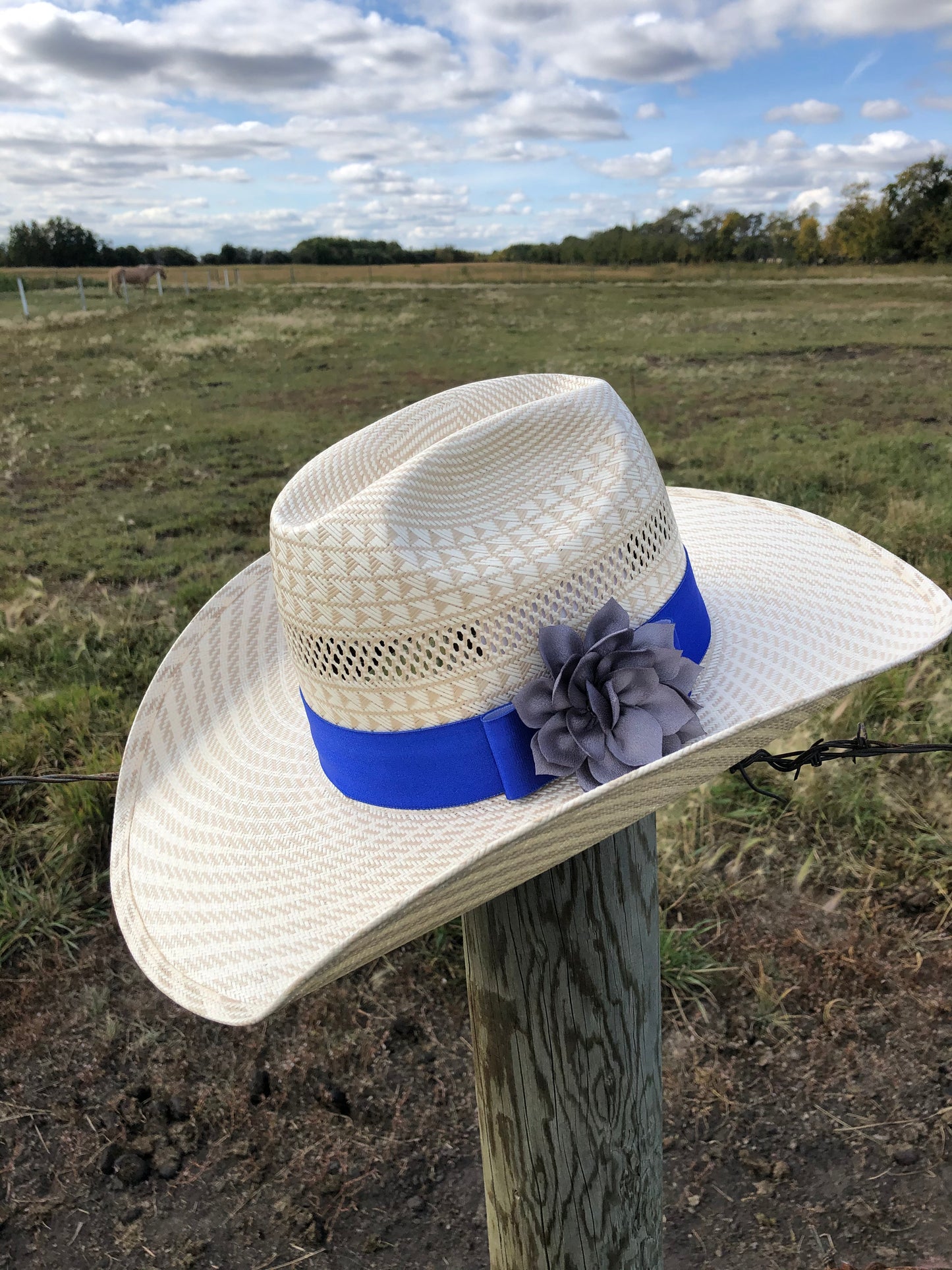 Sapphire Blue Hat band Collection