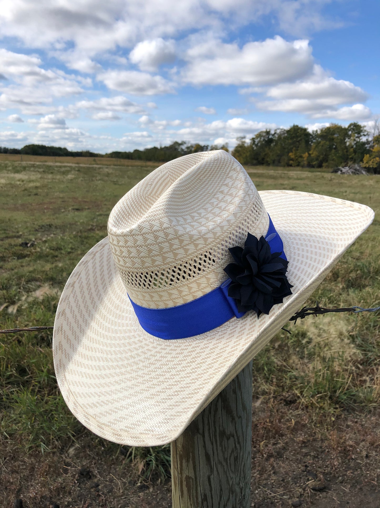 Sapphire Blue Hat band Collection