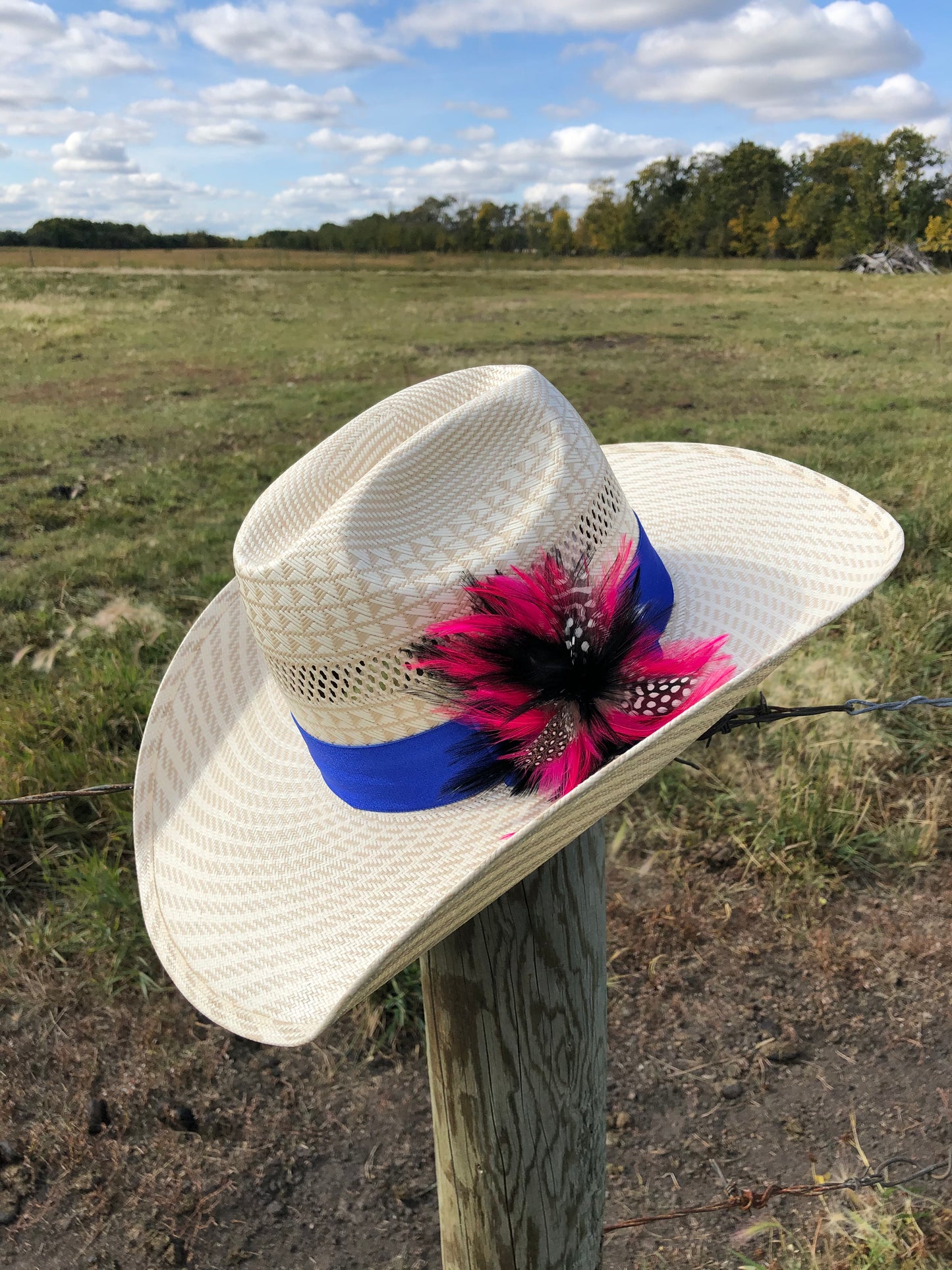 Sapphire Blue Hat band Collection