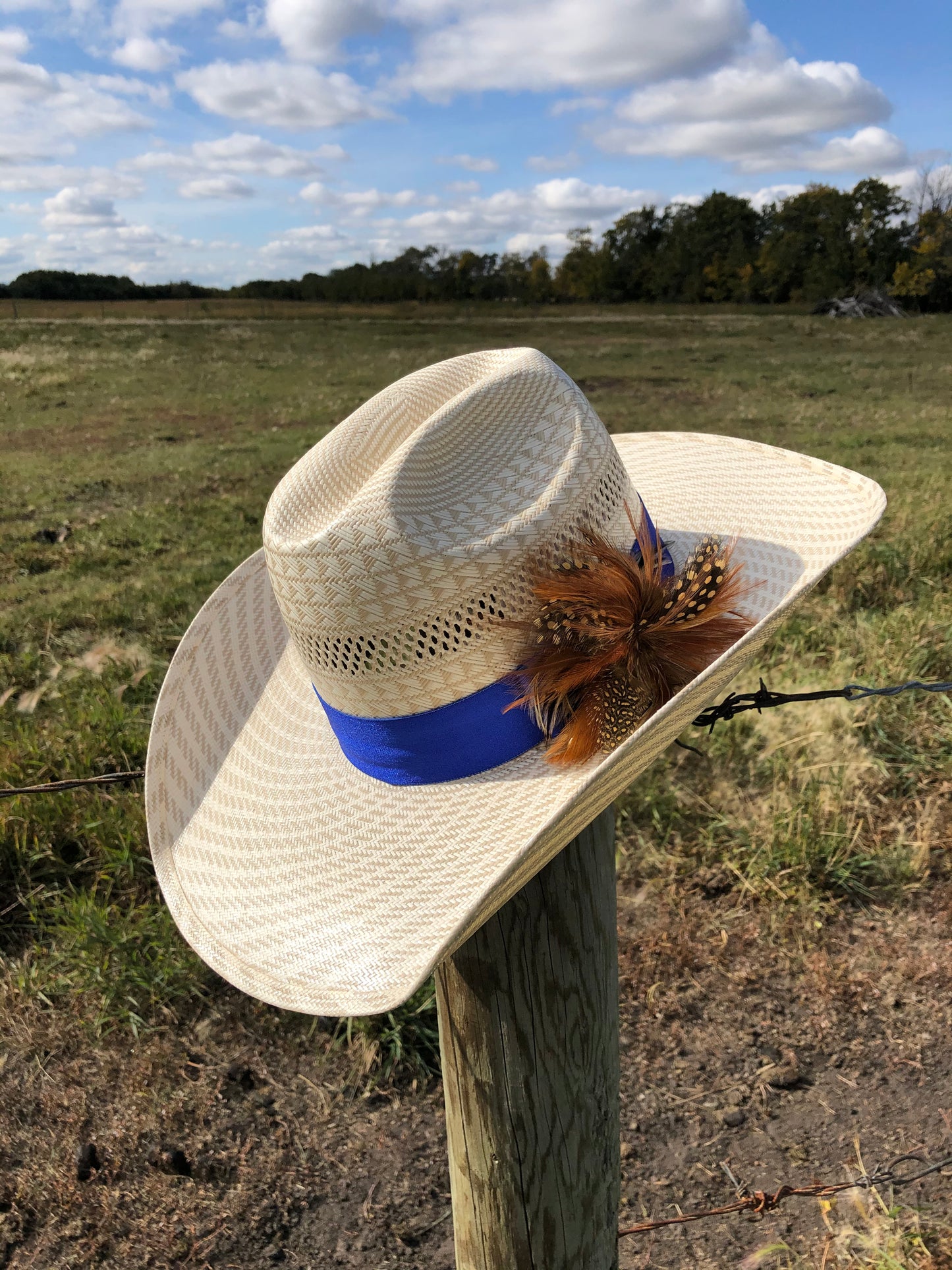 Sapphire Blue Hat band Collection
