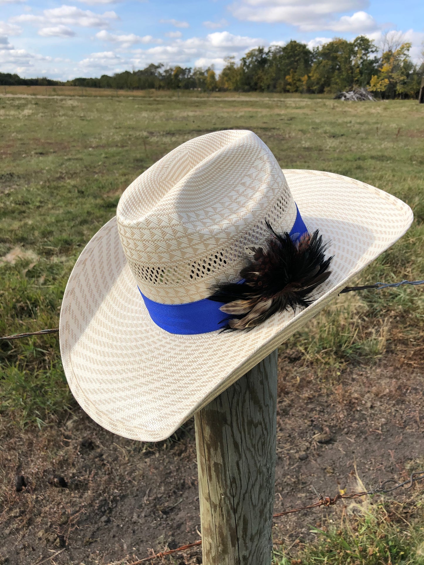 Sapphire Blue Hat band Collection